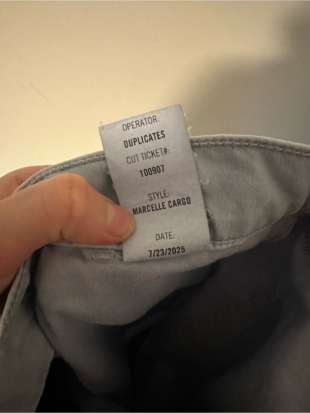 NWT Citizens of Humanity Marcelle cargo pants june blue 27 - Picture 8 of 9